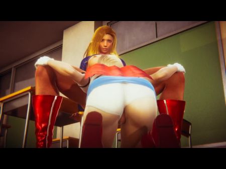 Lezzy - Supergirl X Supergirl - 3d Porn
