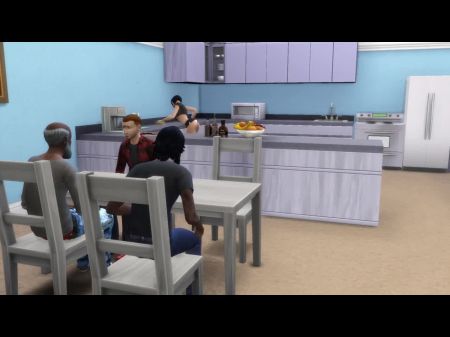 - Betraying Milf Gets Impregnated By Homeless Dudes - Sims Four
