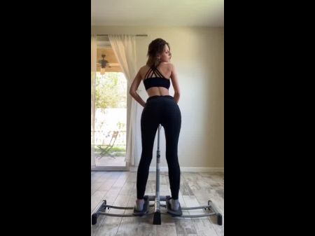 Booty Workout: Clothes Leisurely Disappear , Unsheathing Muff -