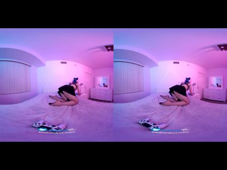 Lovely Blue Hair Egirl Adores Your Penis In Her Humid Crevice Vr Porno
