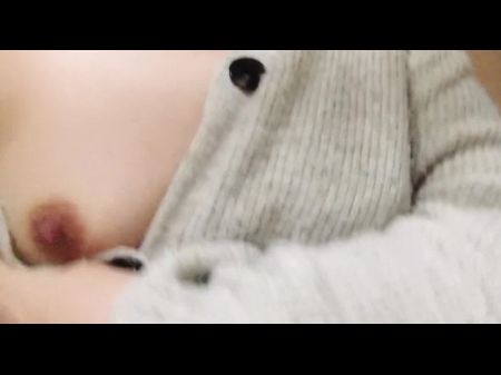 Японская мастурбация соска ♡ Эрекция сосков ♡ Любительское субъективное видео ♡ 【Домашнее】 