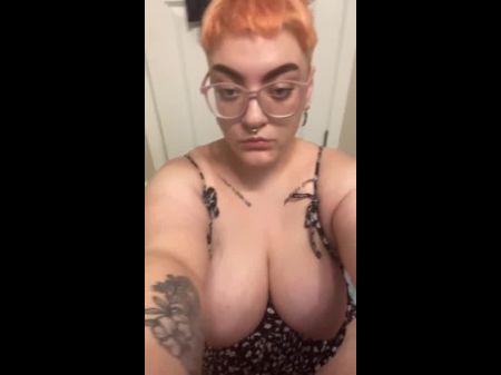 Brief Hair Amatuer Big Beautiful Woman Fellates Fake Penis Before Anally Railing It