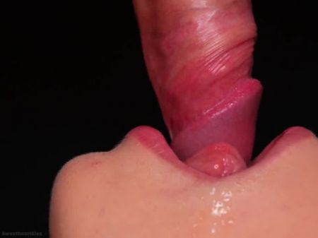 Close -up: Melhor boquete de ordenha da sua vida, toda a boca na boca, sucking dick asmr 