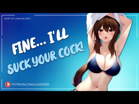 Confident Girl Heads Dumb On Your Cock~ Asmr Audio Roleplay