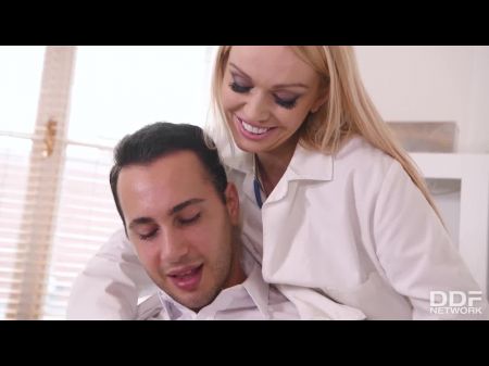 Thick Tit Nurse Amber Jayne Romped Gonzo By The Doc In The Mischievous Clinic