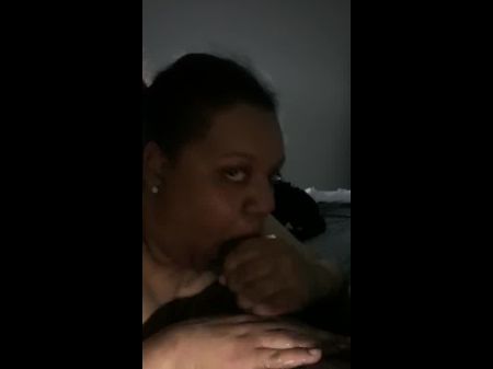 Big Butt Woman Loves Sucking Big Black Cock