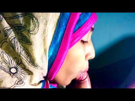 Indian Muslim Colorful Hijab Blowjob Desi Teenager