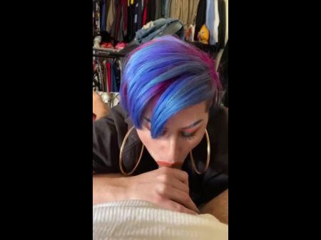 Stunning Punk Doll Give Incredible Fellatio With Oral Internal Cumshot !
