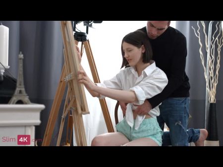 Margo Von Teese - Tattooed Stud Drills The Teen Artist