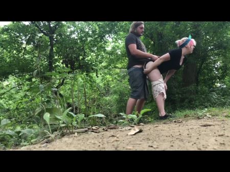 Fuck-a-thon In The Forest With An Unknowing Teenager