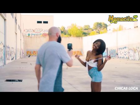 Boni Brown Petite Ebony Latina Colombiana Crazy Public Sex 