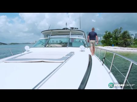 Thick Tit Mummy Billi Bardot Takes Thick Cock On A Boat