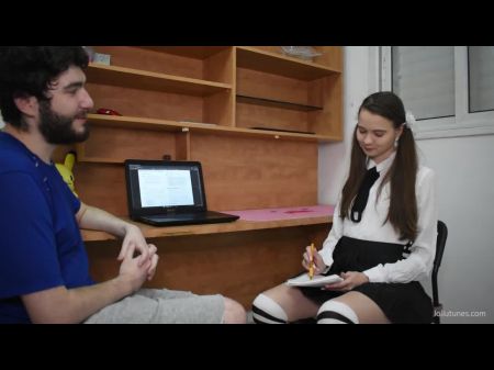 Cool Russian Undergraduate Female Tempts Instructor