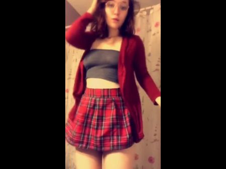 Sexy Schoolgirl Teating 