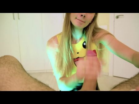 Cum On Her Melon And Pikachus . She Blowjob The Best