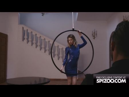 Awesome Aerial Hooping Having Sex With Magnificent Light Haired