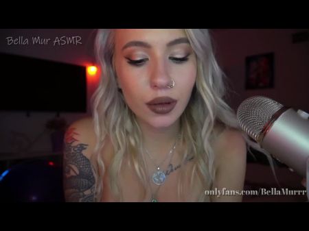 Asmr Beautiful Female Makes Her Globes Moist + Jaws Sounds