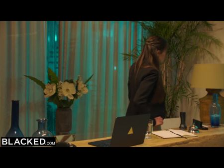 Big Black Cock - Nosey Hotel Clerk Vanessa Tempts Guest