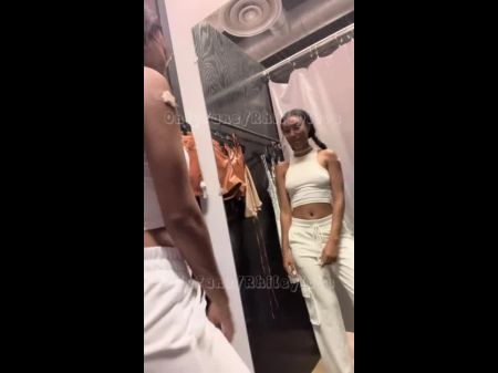 Black Super-bitch Does Some Super-naughty Shopping