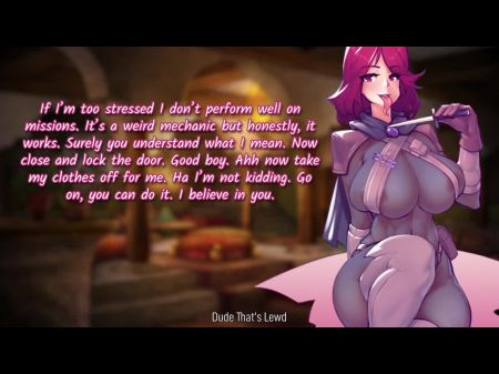 Violated In By The Guild Chief (soft Femdom)