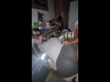 Cheating Pawg Wife Gets Screwed From Behind In Garage By Pummeling Contractor . Utter Video On Of Page