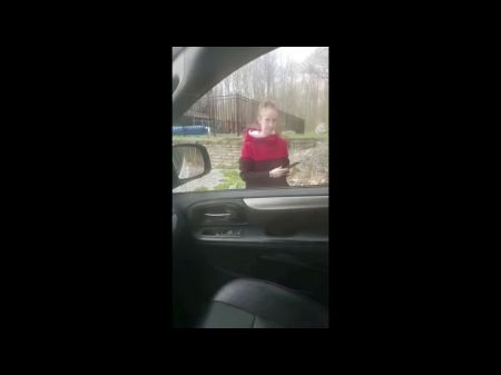 Public Car Fuck; Nanny Screws Mummy In Van Before Work ! !