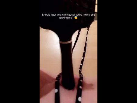 Sexting My Step Brutha On Snapchat Until He Fucks Me And Jizzes In My Vag !