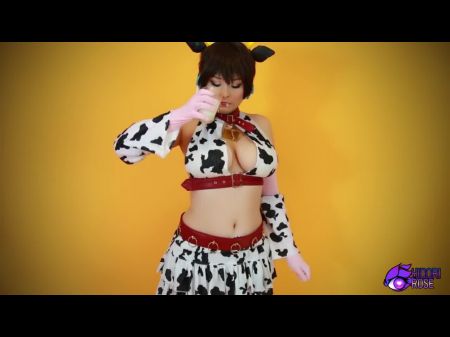 Cow Damsel Shizuku Oikawa Copulates Her Producer