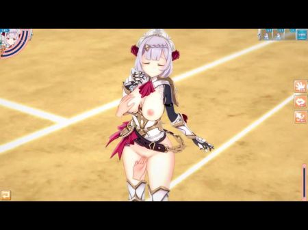 Hentai Game Koikatsu Tiene Relaciones Sexuales Con Grandes Tetas Genshin Impact Noelle.3dcg Video De Anime Erótico. 