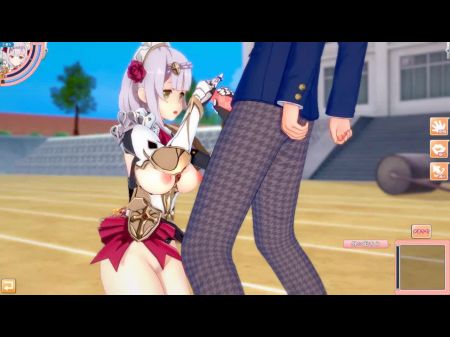 [hentai Game Koikatsu ! ]have Hookup With Hefty Hooters Genshin Impact Noelle . 3dcg Erotic Anime Video .