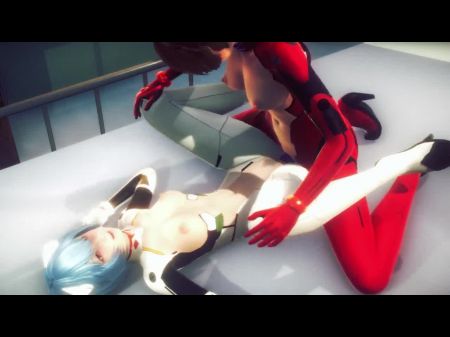 Asuka And Rei Having Hot All Girl Sex(3d Porn)neon Genesis Evangelion