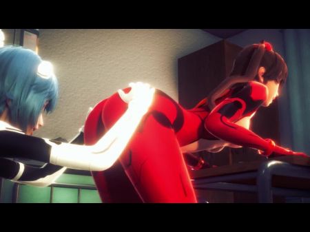 Asuka And Rei Having Superior Lesbian Sex(3d Porn)neon Genesis Evangelion