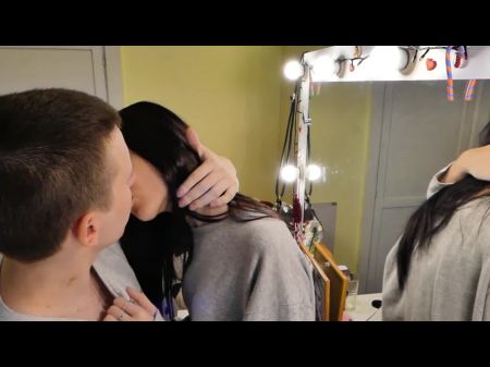 Kiss Very Perfect And Spitting While Parents Are Not At Home