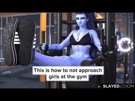Overwatch Widowmaker Pounded At The Gym