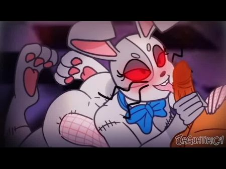 Vanny Super-cute Furry Bunny Blow-job & Fuck Coochie - Fnaf Security Breach