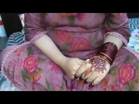 Desi Indian Bhabhi Became Horny As Briefly As Dever Caressed Her - With Hindi Audio