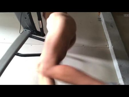 Pawg With Huge Tastey Cellulite Saggy Boobs Saddle Treadmill 4