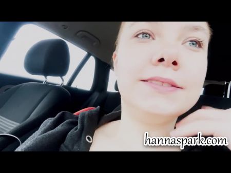 Немецкий подросток трахается в машине чуть не пойман 
