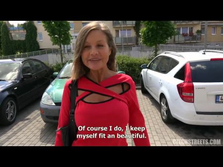 Czech Streets – Big-titted Mummy Denisa