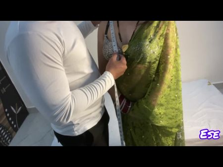 Tharki裁缝Ne Liye Bhabhi Ke Thand Mein Maje。 