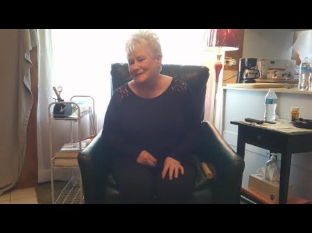 Grandmother Luvs Conversing Sloppy To Her Devotees So They Can Get Off .