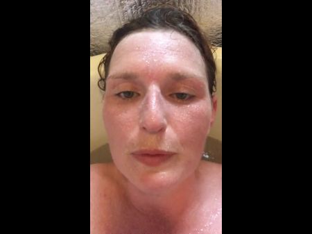 A Video I Sent To A 30st 420lb Fella Telling Him How Much I Wished To Fuck Him Whilst I Was Jacking In The Bath
