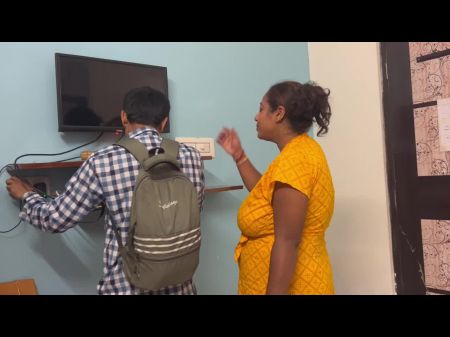 Land Proprietor Bonk With Tv Mechanic