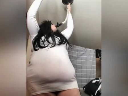 Super-naughty Ssbbw In Tight Sundress Feeding