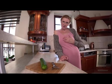 Kitchen Fun With A Cucumber
