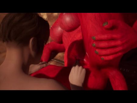 Demonic Dame Monster Loves Ass-fuck - 3 Dimensional Animation