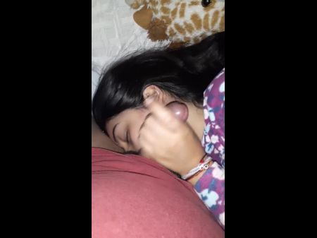 I Take Advantage Of Her Sleeping And I Make Her Suck My Jizz-shotgun And Swallow My Jism