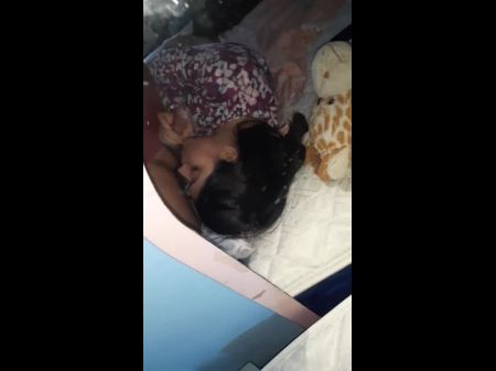 I Take Advantage Of Her Sleeping And I Make Her Suck My Manstick And Gulp My Spunk