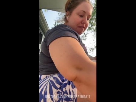 BBW Mama nackt auf Tiktok Live Kinky Katie 