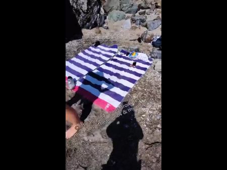 Littleangel84 Public Beach Masturbation с Fk2 S04e02 